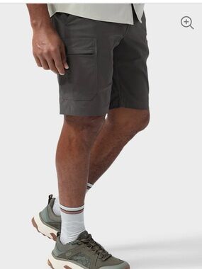 Stio Men's Coburn XT Short size 34 gray pockets outdoor hiking athletic